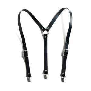 New Handmade Leather Suspenders